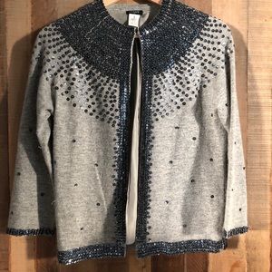 Beautiful J. crew sequin cardigan
